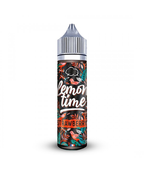 STRAWBERRY 0MG 50ML LEMON'TIME ELIQUID FRANCE