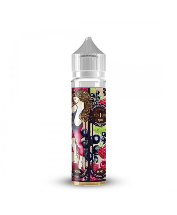 FRAMBOISE CASSIS 0MG 50ML CURIEUX