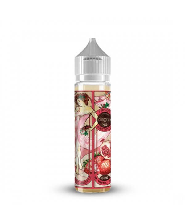 FRAISE GRENADE 0MG 50ML CURIEUX