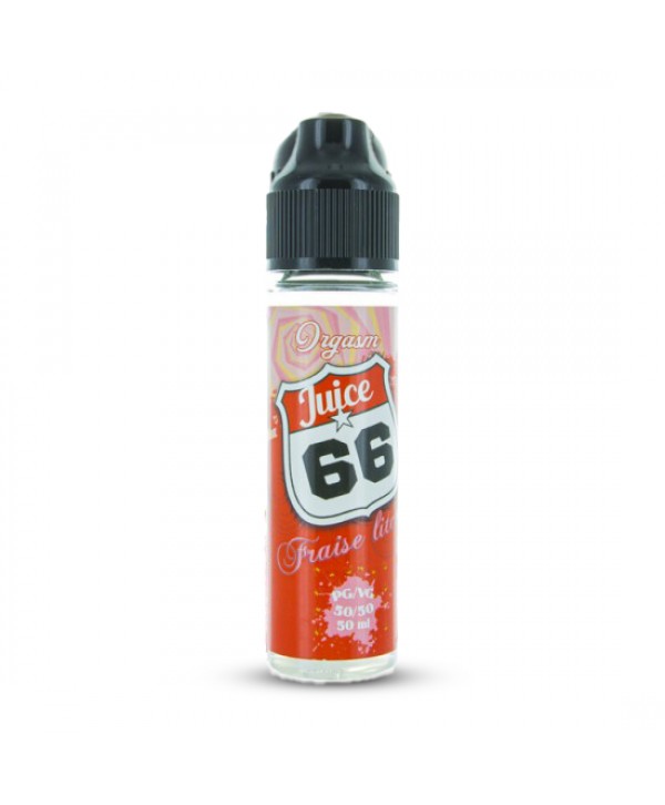 FRAISE LITCHI 0MG 50ML ORGASM JUICE 66