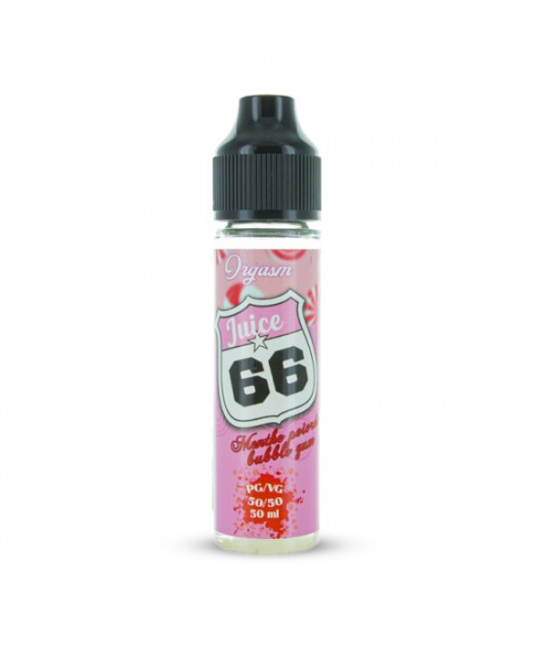 MENTHE POIVREE BUBBLE GUM 0MG 50ML ORGASM JUICE 66