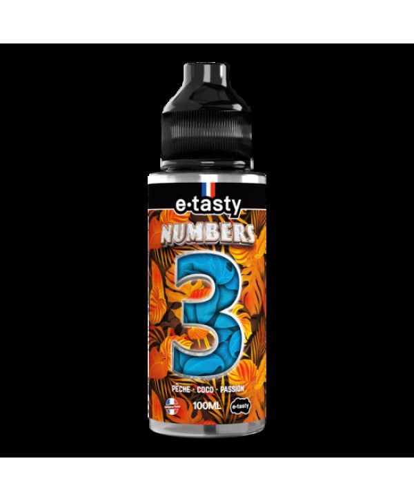 NUMBERS 3 0MG 100ML ETASTY