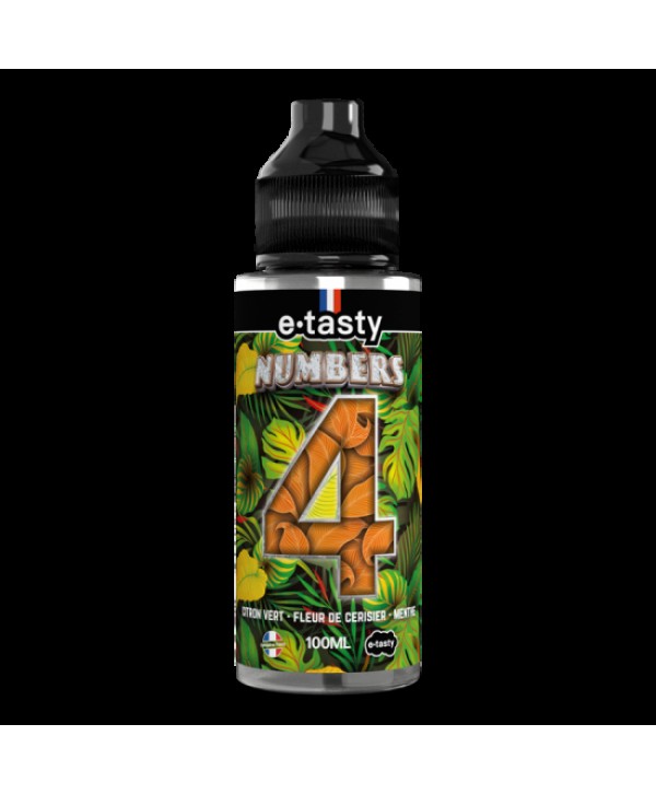 NUMBERS 4 0MG 100ML ETASTY