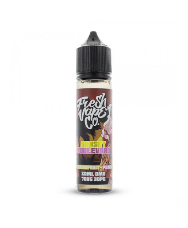 SUNSET BOULEVARD 0MG 50ML FRESH VAPE CO