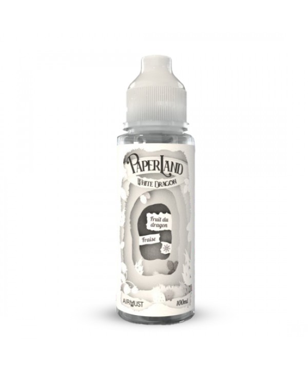 WHITE DRAGON 0MG 100ML PAPERLAND AIRMUST
