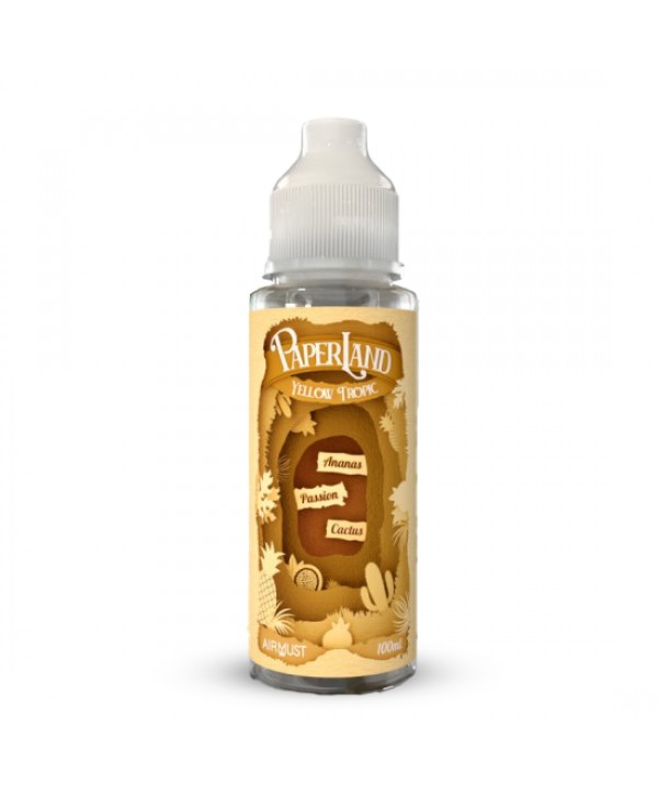 YELLOW TROPIC 0MG 100ML PAPERLAND AIRMUST