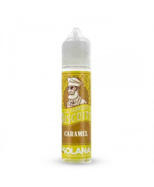 LA FABRIQUE A BISCUITS CARAMEL 0MG 50ML SOLANA