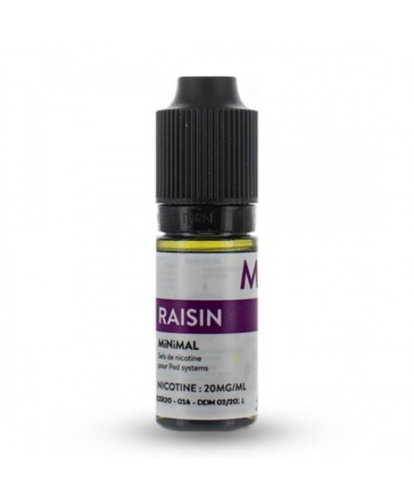 RAISIN MINIMAL 20MG SEL DE NICOTINE 10ML THE FUU