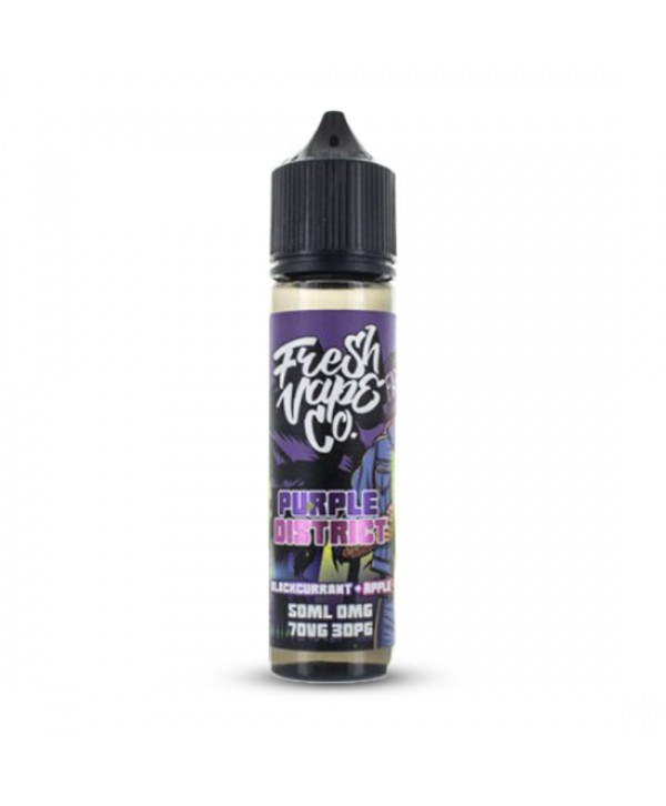 PURPLE DISTRICT 0MG 50ML FRESH VAPE CO