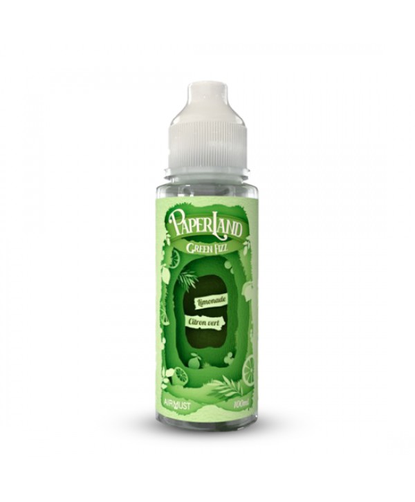 GREEN FIZZ 0MG 100ML PAPERLAND AIRMUST