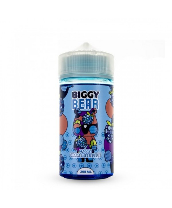 CASSIS FRAMBOISE BLEUE 0MG 200ML BIGGY BEAR