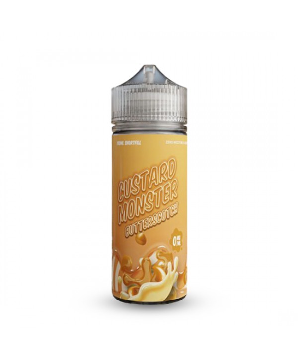 BUTTERSCOTCH CUSTARD  0MG 100ML CUSTARD MONSTER