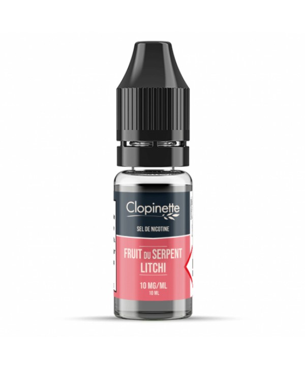 FRUIT DU SERPENT LITCHI SEL DE NICOTINE 10ML CLOPINETTE