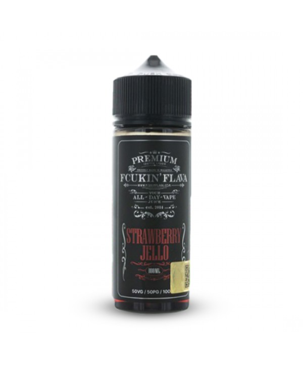 STRAWBERRY JELLO 0MG 100ML FCUKIN FLAVA
