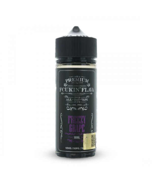 FREEZY GRAPE 0MG 100ML FCUKIN FLAVA