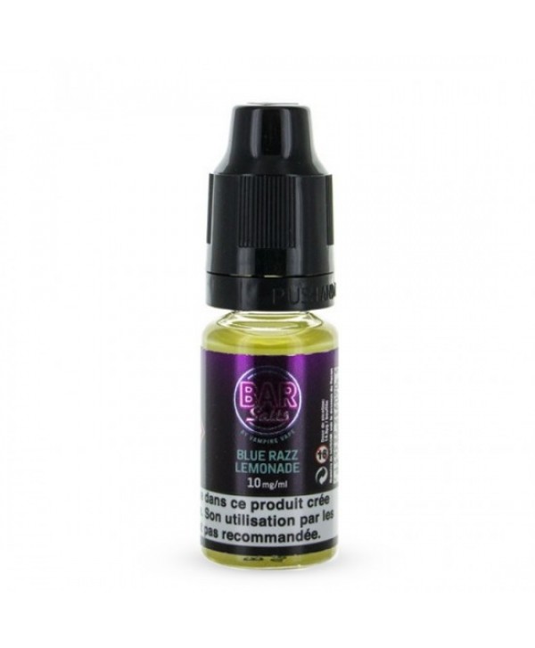 BLUE RAZZ LEMONADE 10ML BAR SALTS VAMPIRE VAPE
