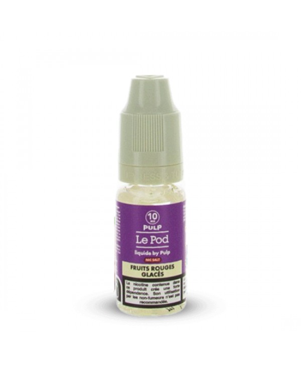 FRUITS ROUGES GLACÉS SEL DE NICOTINE 10ML LE POD PULP