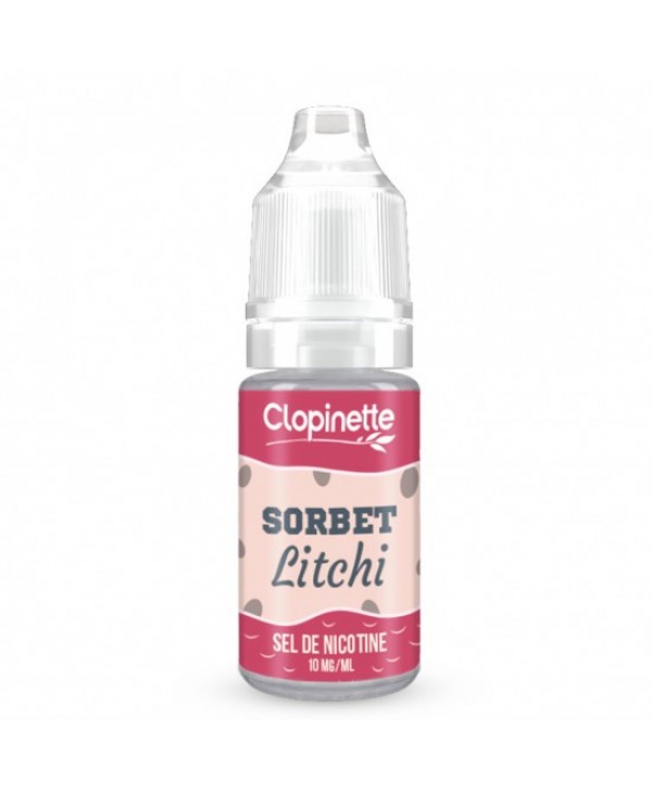 SORBET LITCHI SEL DE NICOTINE 10ML