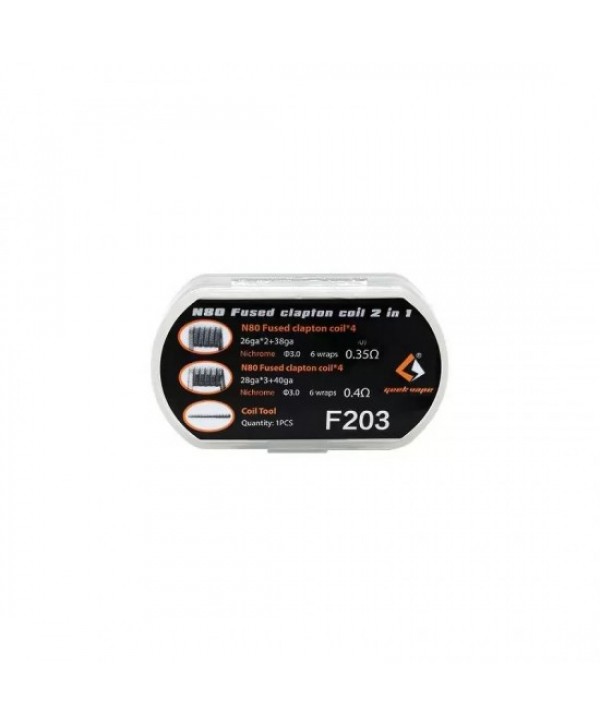 Pack de 8 pièces de N80 Fused Clapton 2 en 1