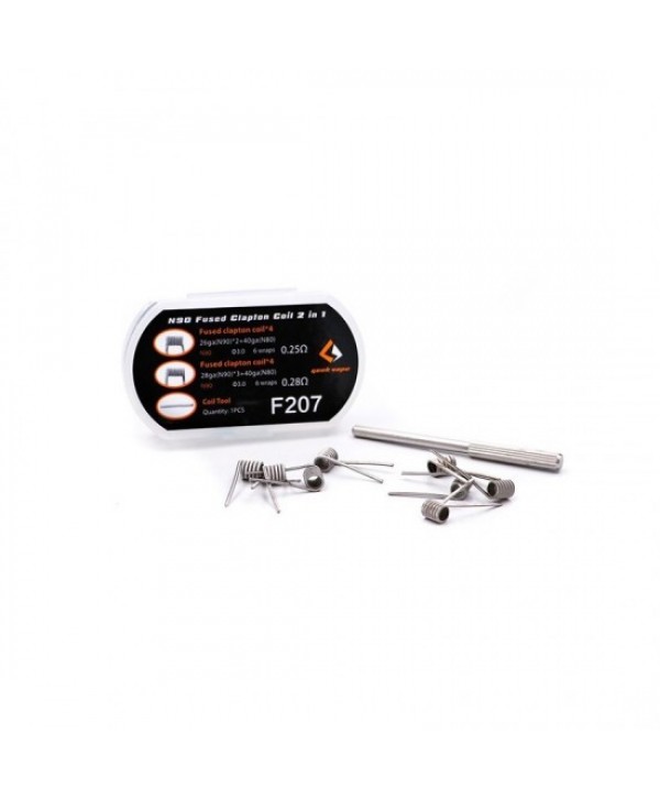 Pack de 8 pièces de N80 Fused Clapton 2 en 1