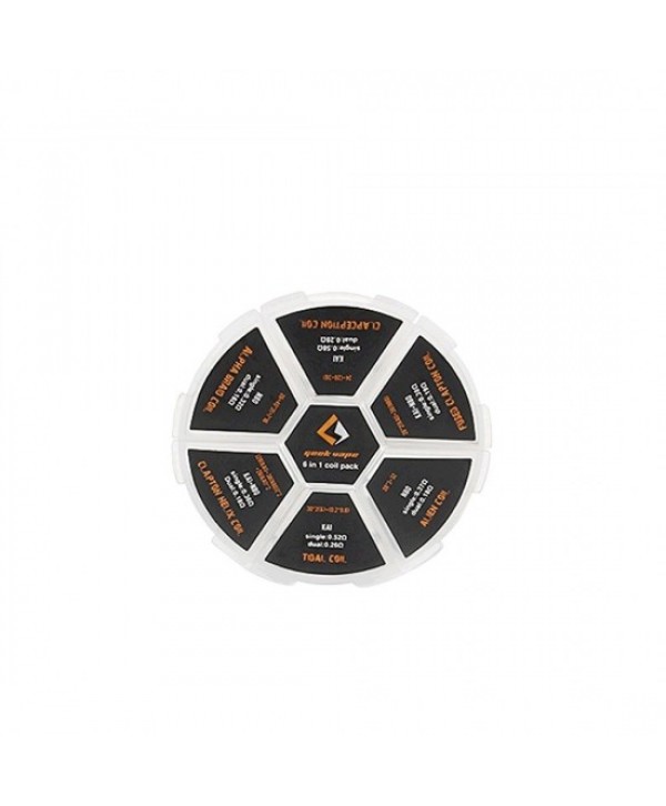 GEEKVAPE 6 EN 1 COIL BOITE 20 PCS