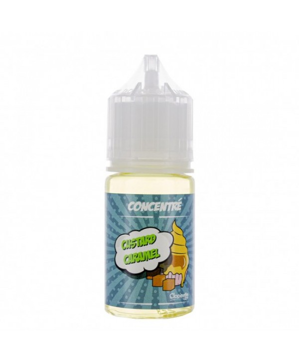CONCENTRE CUSTARD CARAMEL CLOPINETTE 30ML