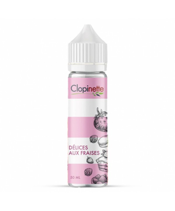 DELICES AUX FRAISES CLOPINETTE 50/50 50ML