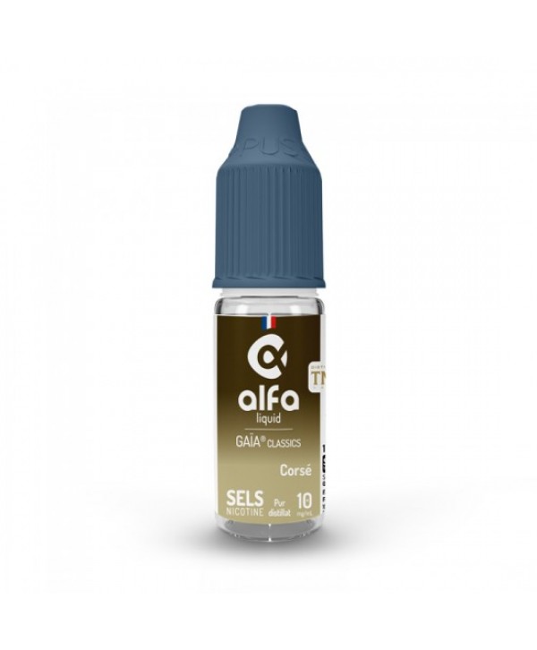CORSE GAIA CLASSICS SEL DE NICOTINE 10ML ALFALIQUID