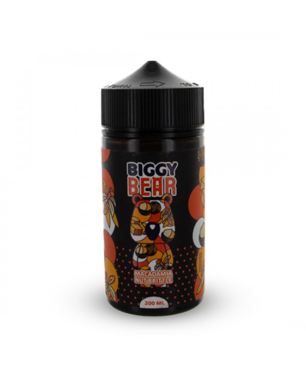 MACADAMIA NUT BRITTLE 200ML BIGGY BEAR
