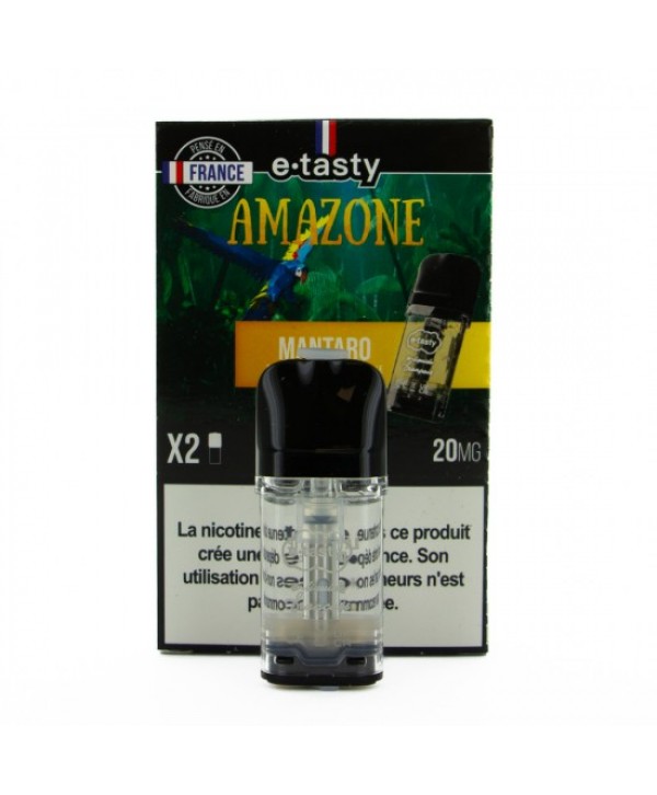 PACK 2 CARTOUCHES RECHARGE POD EASY MANTARO ETASTY